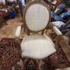 Louis XVI Style Ensemble Salon - Basket Sofa & Pair of Armchairs