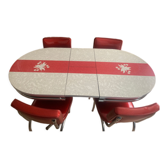 Mobilier diner Américain vintage