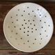 Country plate in ivory earthenware from Sarreguemines, serving dish 1900
