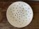 Country plate in ivory earthenware from Sarreguemines, serving dish 1900
