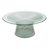 Knoll International Platner Crystal/Polished Nickel Dining Table