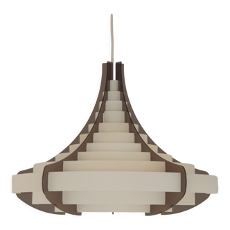 Ceiling lamp "Strips" by Flemming Brylle and Preben Jacobsen 60s