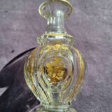 19th century orientalist crystal bottle