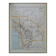 Bolivia, old map 1887 – vintage geographical map.