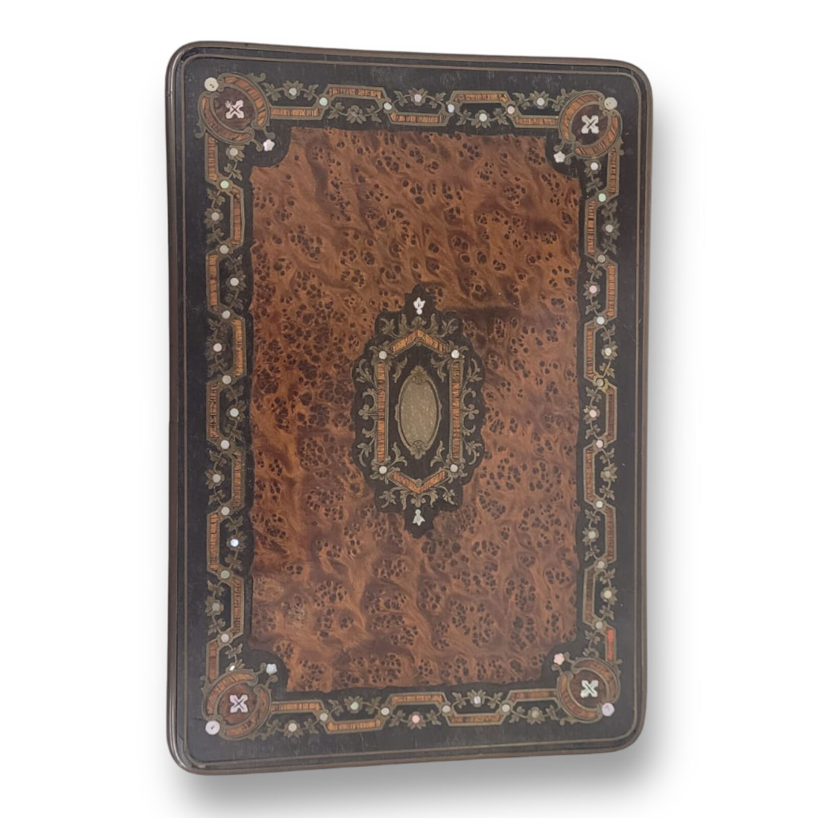 Walnut bramble jewelry box