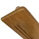 Vintage oak wall rack book shelf 1970s wood minimalist design