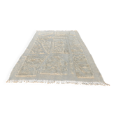 Très grand tapis Beni Ouarain 350x250 cm en laine naturelle – Tapis berbère