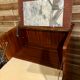 Varnished dressing table
