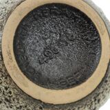 Fat Lava Design Vase West Germany Pottery Scheurich Lora 496-18
