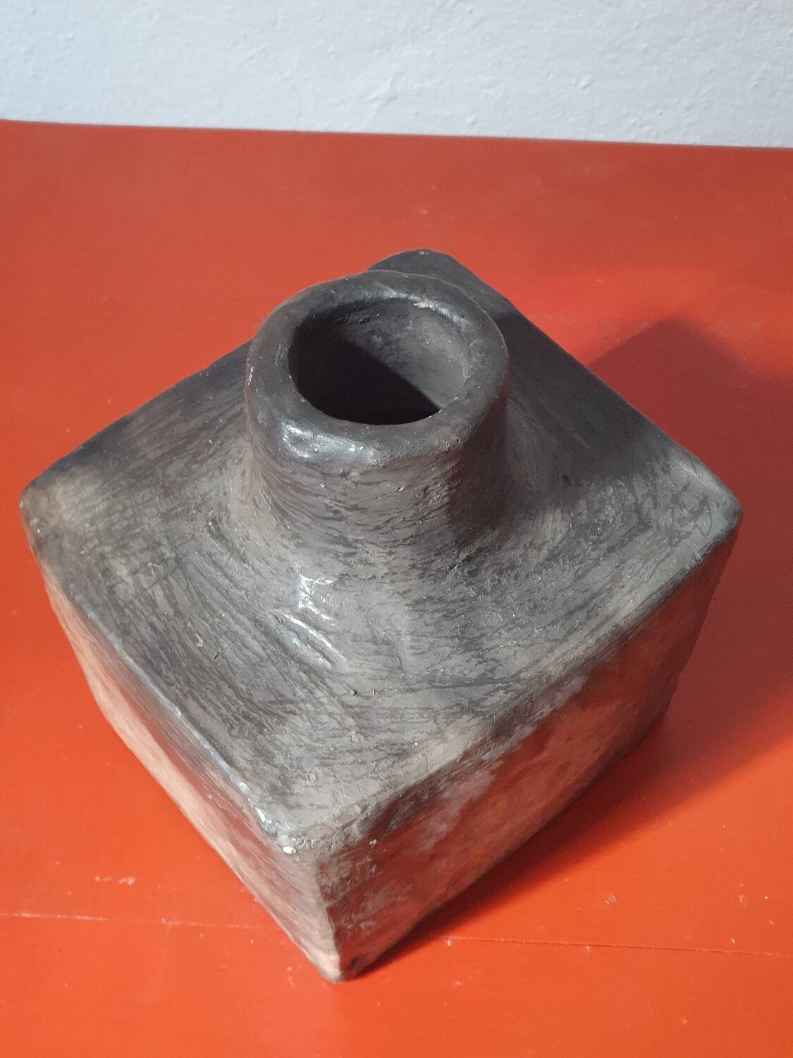 Ethnic clay vase