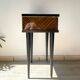 Vintage Formica bedside table, 1960s