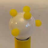 Octopus Axis Paris articulated yellow lamp 1990