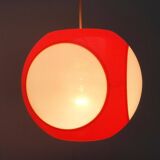 Vintage UFO lamp from the space age attributed to Luigi Colani.