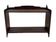Art Deco wooden wall shelve rack bookshelf in dark wood minimalist
