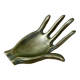 Ashtray brass hand
