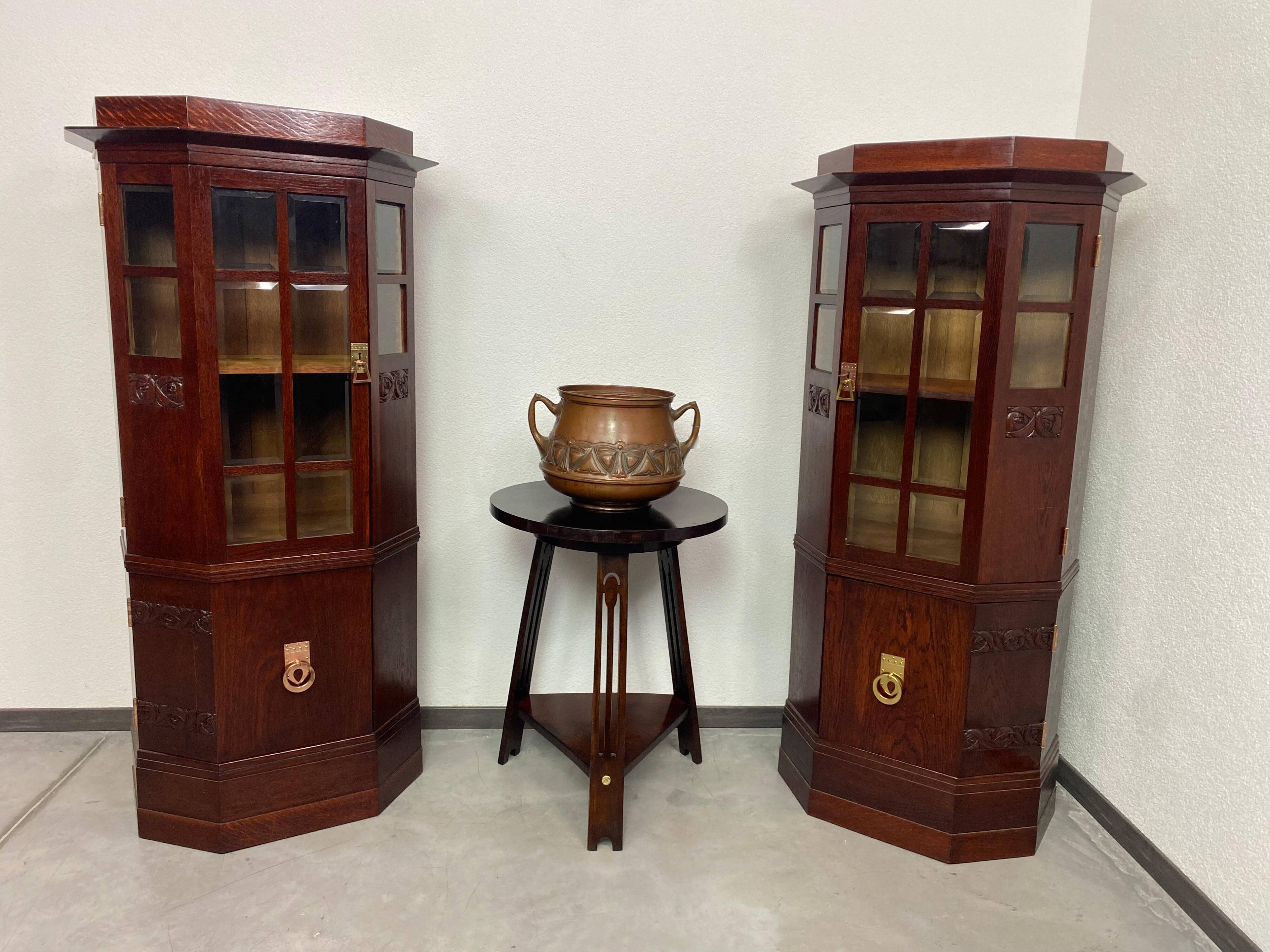 Table d'appoint Jugendstil par Josph Maria Olbrich