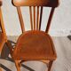 3 Luterma bistro chairs, medium oak finish