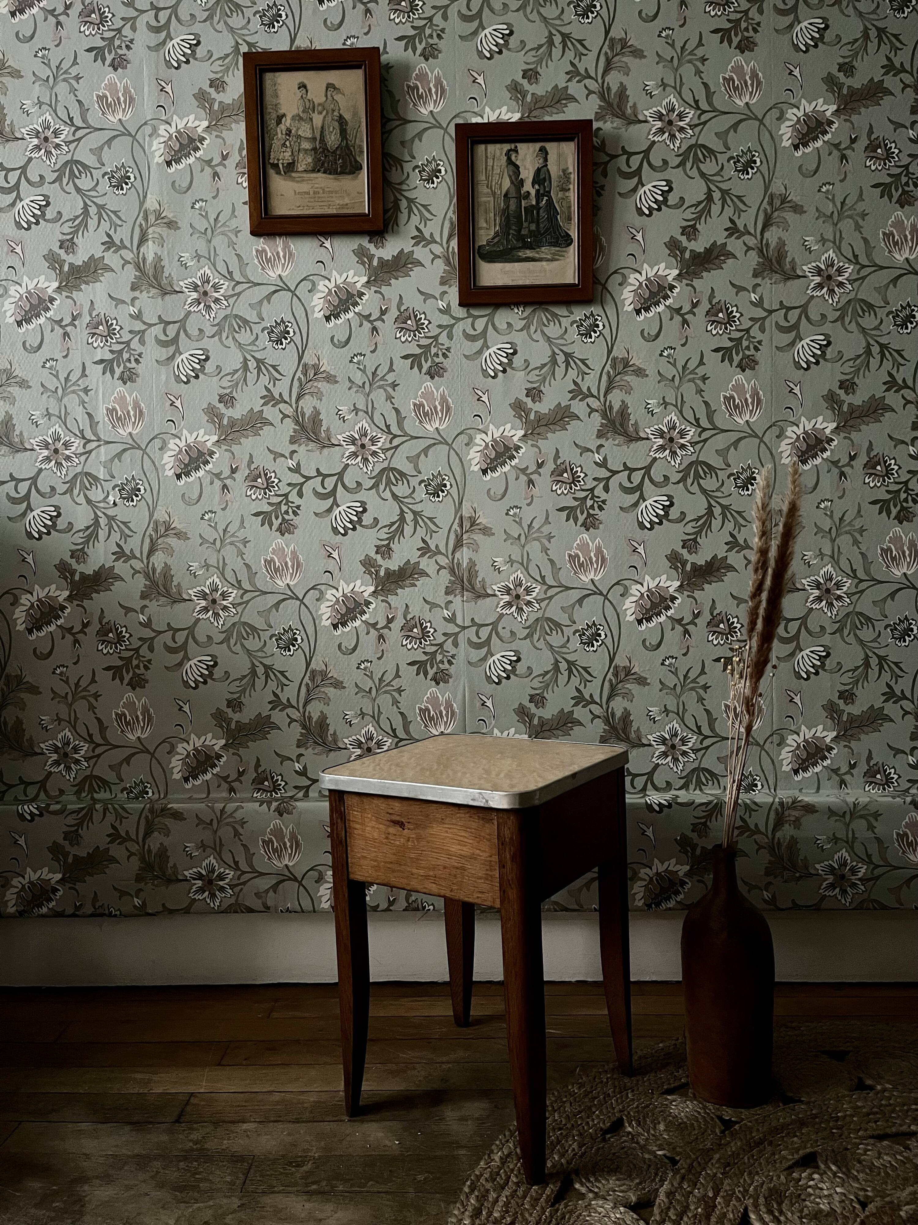Wooden and formica stool (renovated)