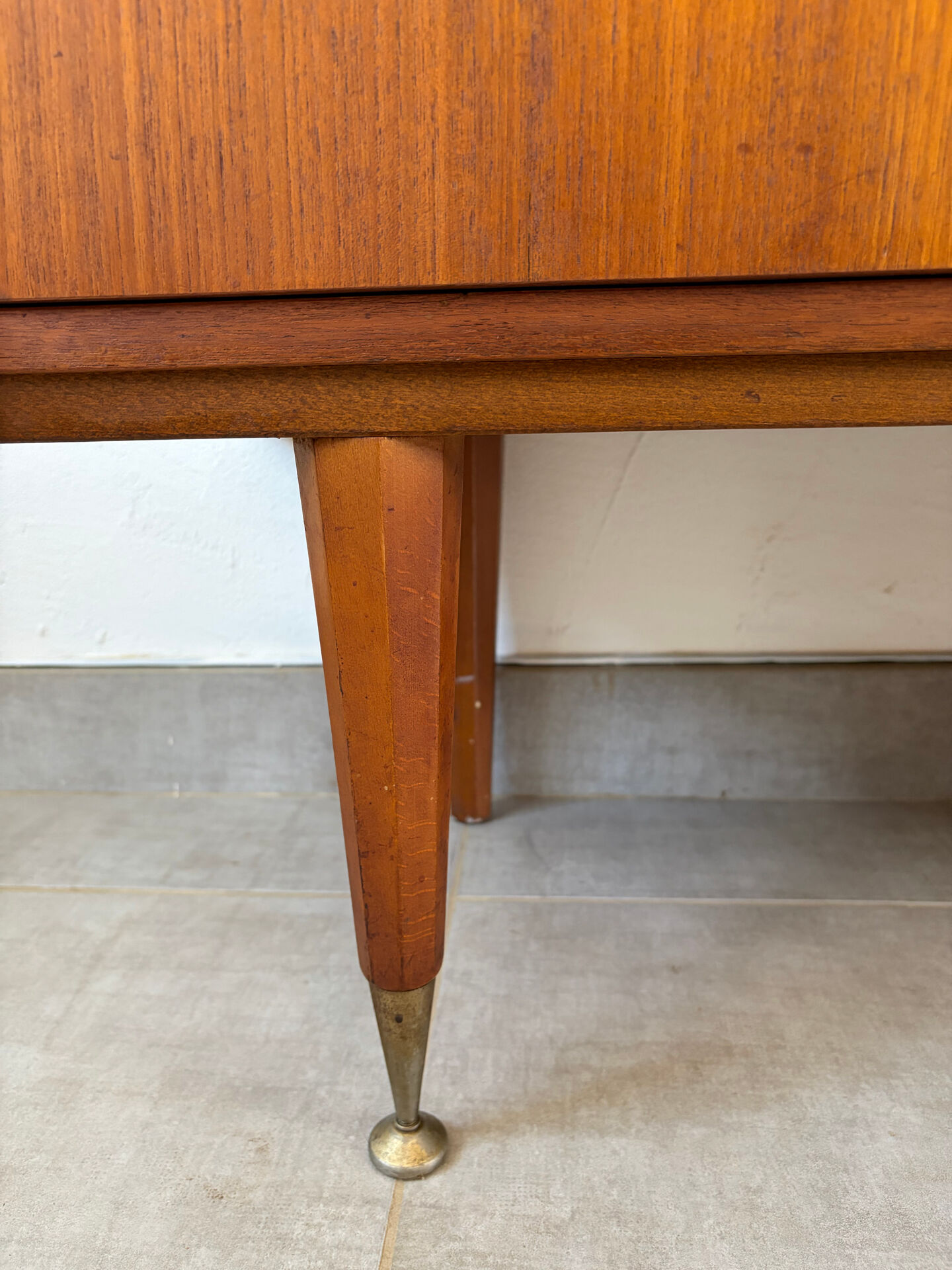 Enfilade scandinave en teck vintage
