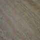 Round travertine table