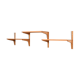 Hg furniture shelf system in oak 1960s