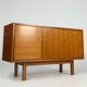Vintage teak sideboard HiFi cabinet 60s 70s mid-century cupboard