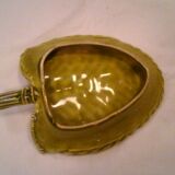 Vintage woven ceramic dish