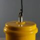 Vintage lacquered metal lamp, Italian design from the 1970s.
