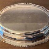 Art Deco plate Durousseau & Raynaud Silver-plated Rooster hallmark 15g