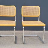 Pair of B32 chairs by Marcel Breuer