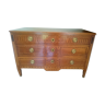 Chest of drawers in Walnut period Louis XVI