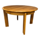 Table de la Maison Regain en orme massif