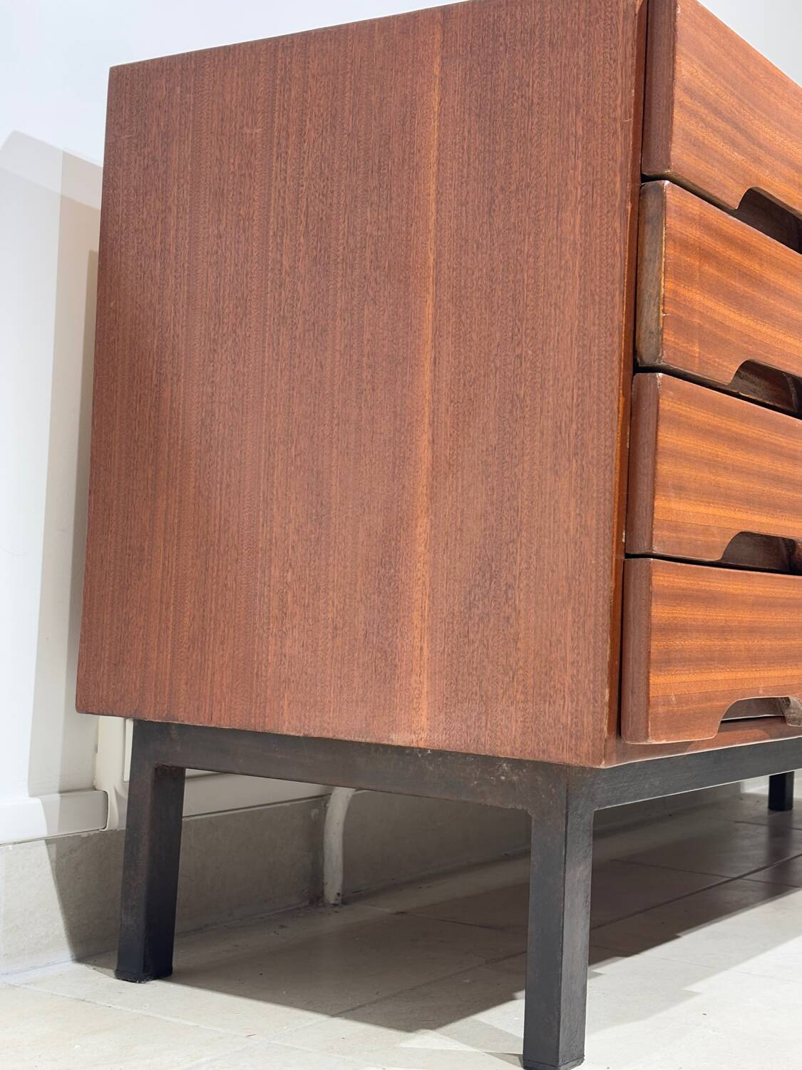 Cansado mahogany buffet by Charlotte Perriand