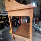 Vintage wooden desk with drawer