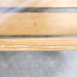 Table basse vintage en pin