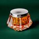 Orange sommerso jewellery box, Murano glass, Italy, 1970s