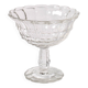 Bol sur pied en verre vintage rare : Rudolf Schröter Inwald Lord Design / 1935