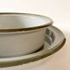 Duo of serving dishes in grand feu stoneware, Brenne earthenware