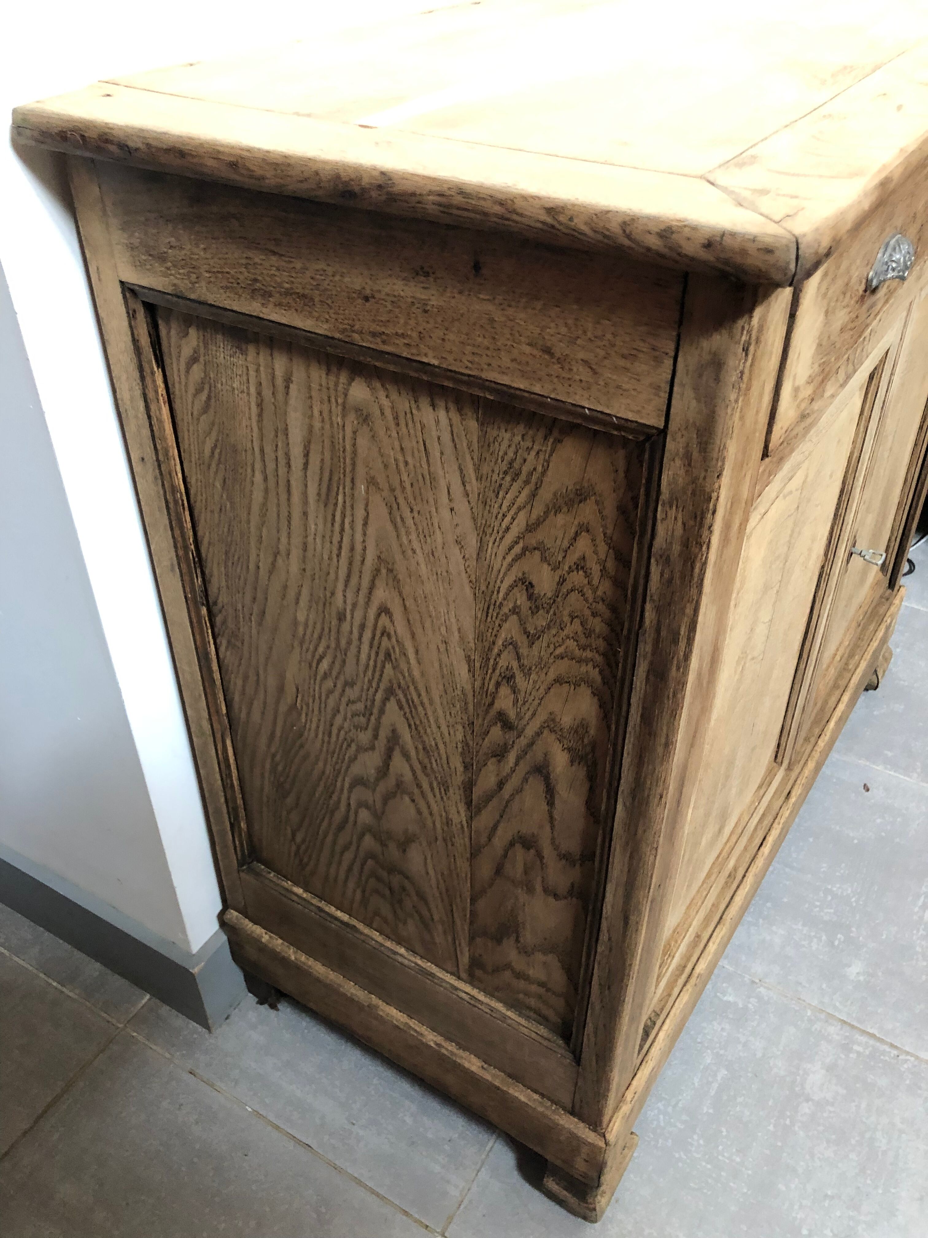 Parisian buffet in pickled oak