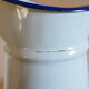 White enamel broc