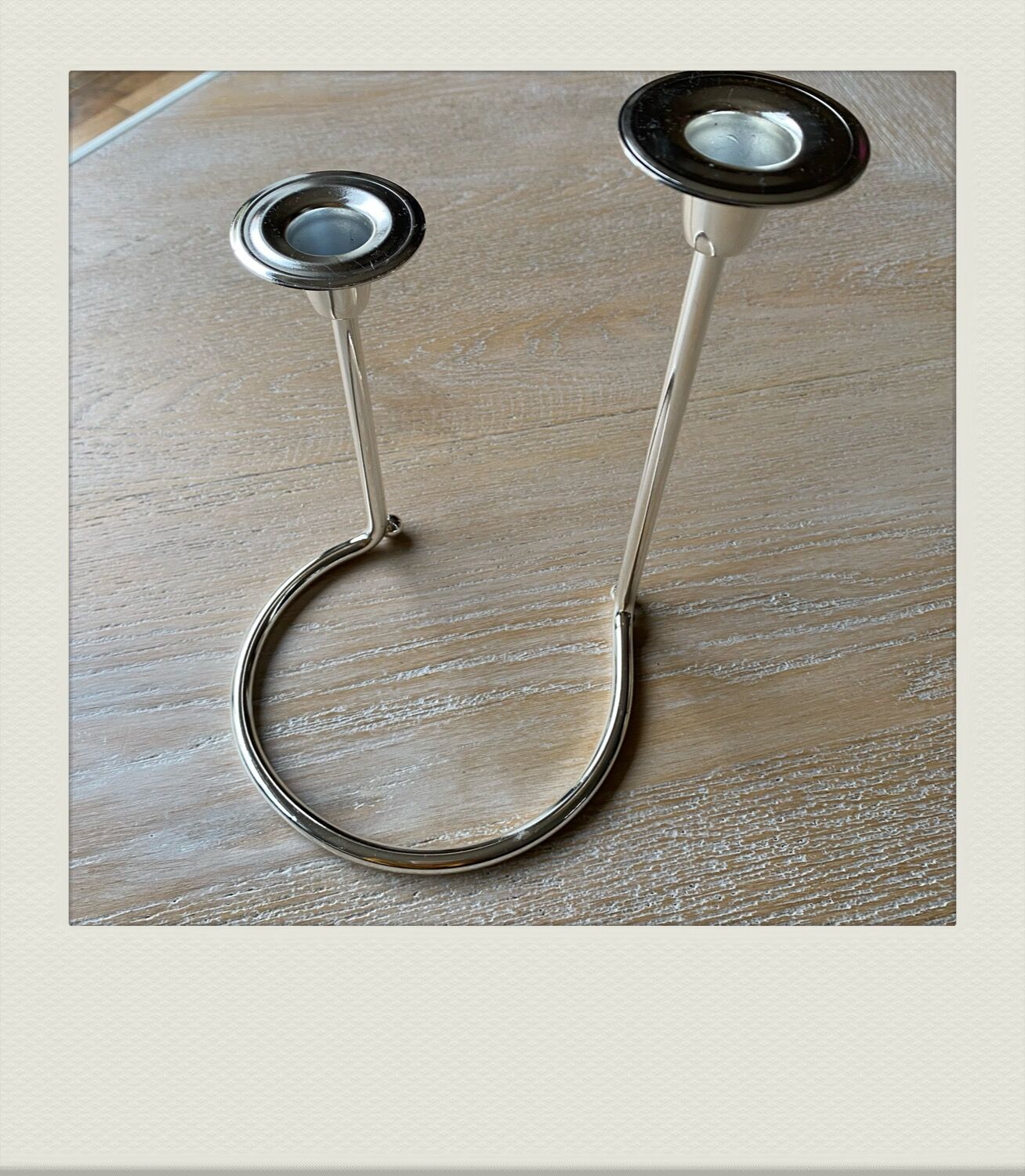 Bmf nagel silver metal chandelier