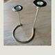 Bmf nagel silver metal chandelier