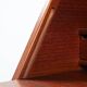 Kai Kristiansen model 63 desk teak secretaire with vanity mirror, 1960s