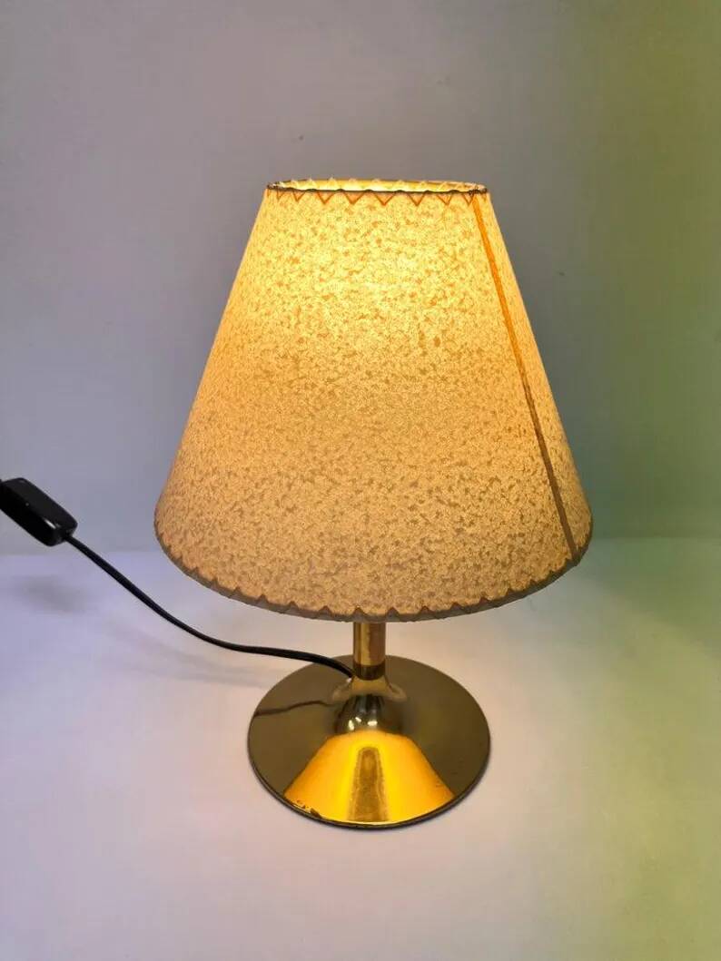 Pair of Mid-Century brass Table Lamps by Temde, 1970s