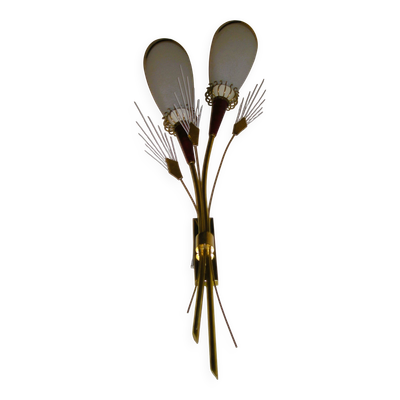 Applique doble épis de blé de Lunel des années 50