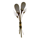 Double wheat ear applique from Lunel from the 1950s.