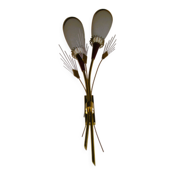 Double wheat ear applique from Lunel from the 1950s.