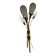 Double wheat ear applique from Lunel from the 1950s.