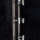 Pair of coat rack in chrome retro style