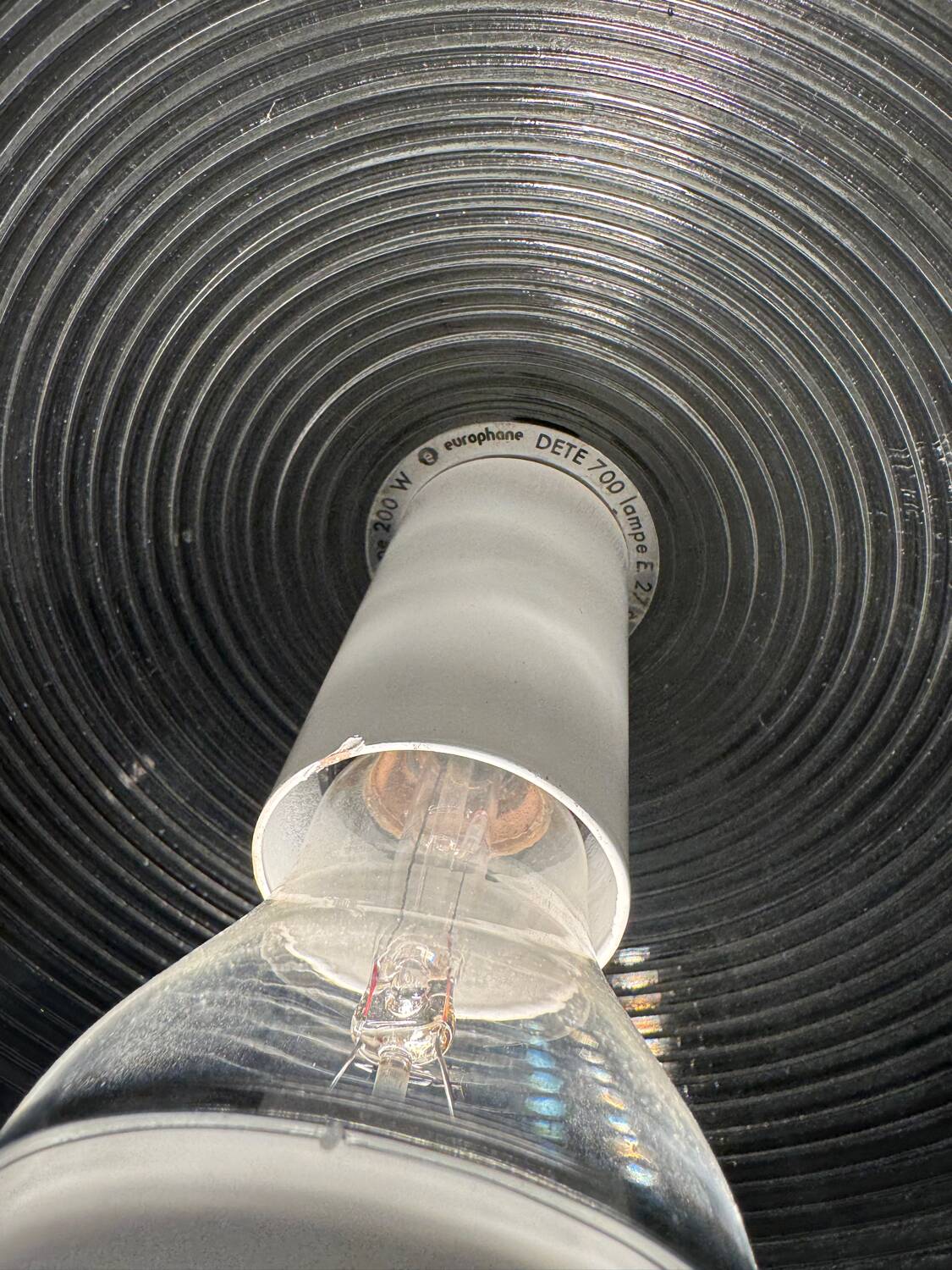 Holophane chandelier design Space Age 70´s